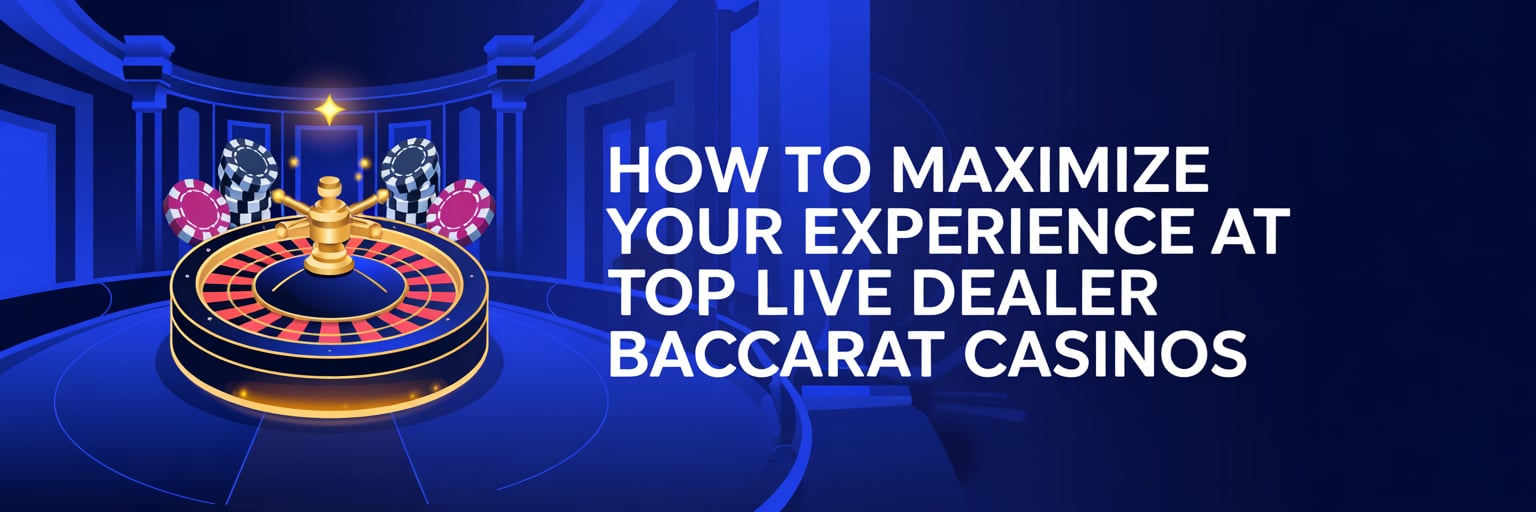 How to Maximize Your Experience at Top Live Dealer Baccarat Casinos